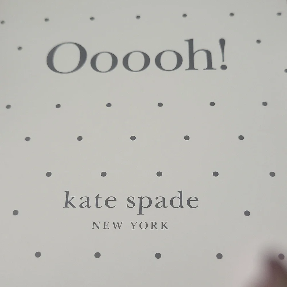 Kate Spade Black and White Mini Camera Crossberry  Bag Tagged Dust Cover